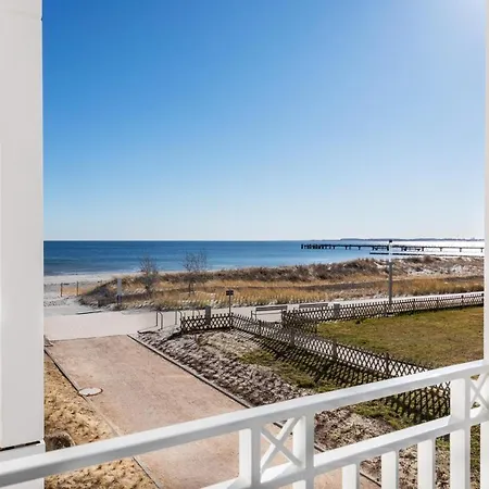 Апартаменты Apartmentanlage Meerblickvilla Apartmentanlage Meerblickvilla 1-07 Гросенброде